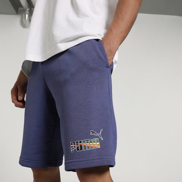 Love United Men's 10" Shorts, Blue Crystal, extralarge-IND
